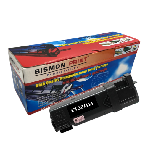 ตลับหมึกเทียบเท่า Toner Cartridge Compatible Fuji-Xerox CT201114 Black, Remanufactured